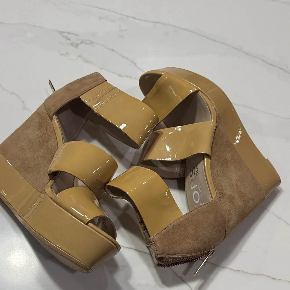 KORS Michael Kors strappy wedge